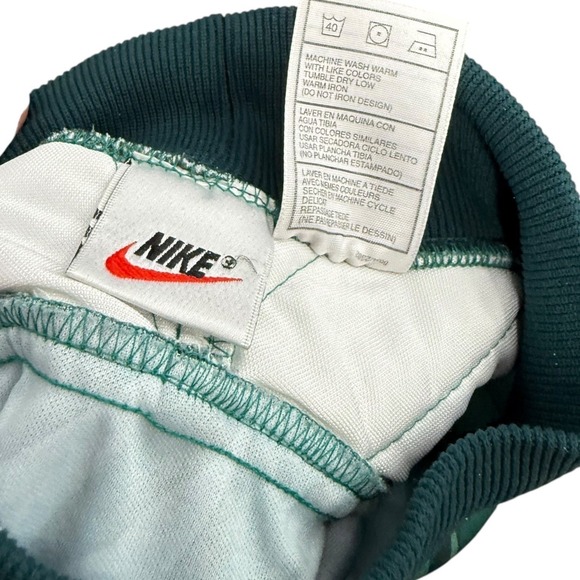 Vintage Nike Long Sleeve Soccer Goalie Jersey Shirt L Dark Green Made in USA - Picture 10 of 10